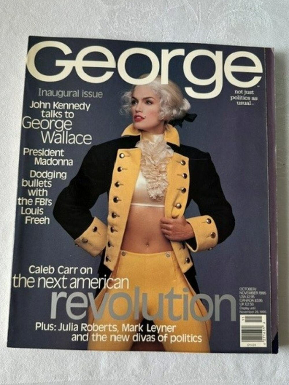 GEORGE MAGAZINE INAUGURAL ISSUE OCT/NOV 1995